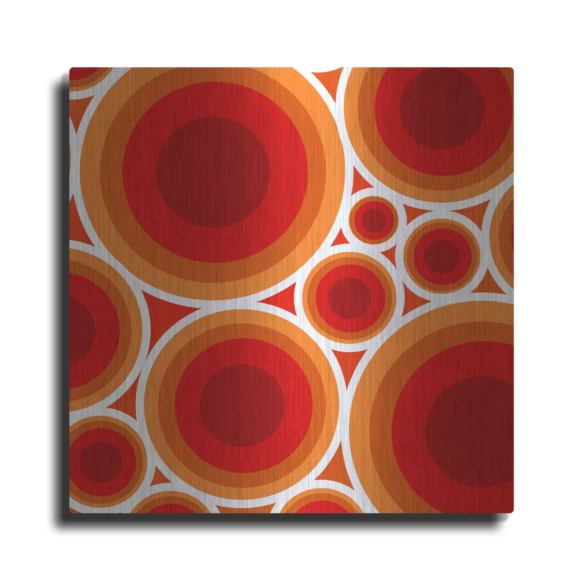 'Circles 1' by GraphINC – Metal Wall Art
