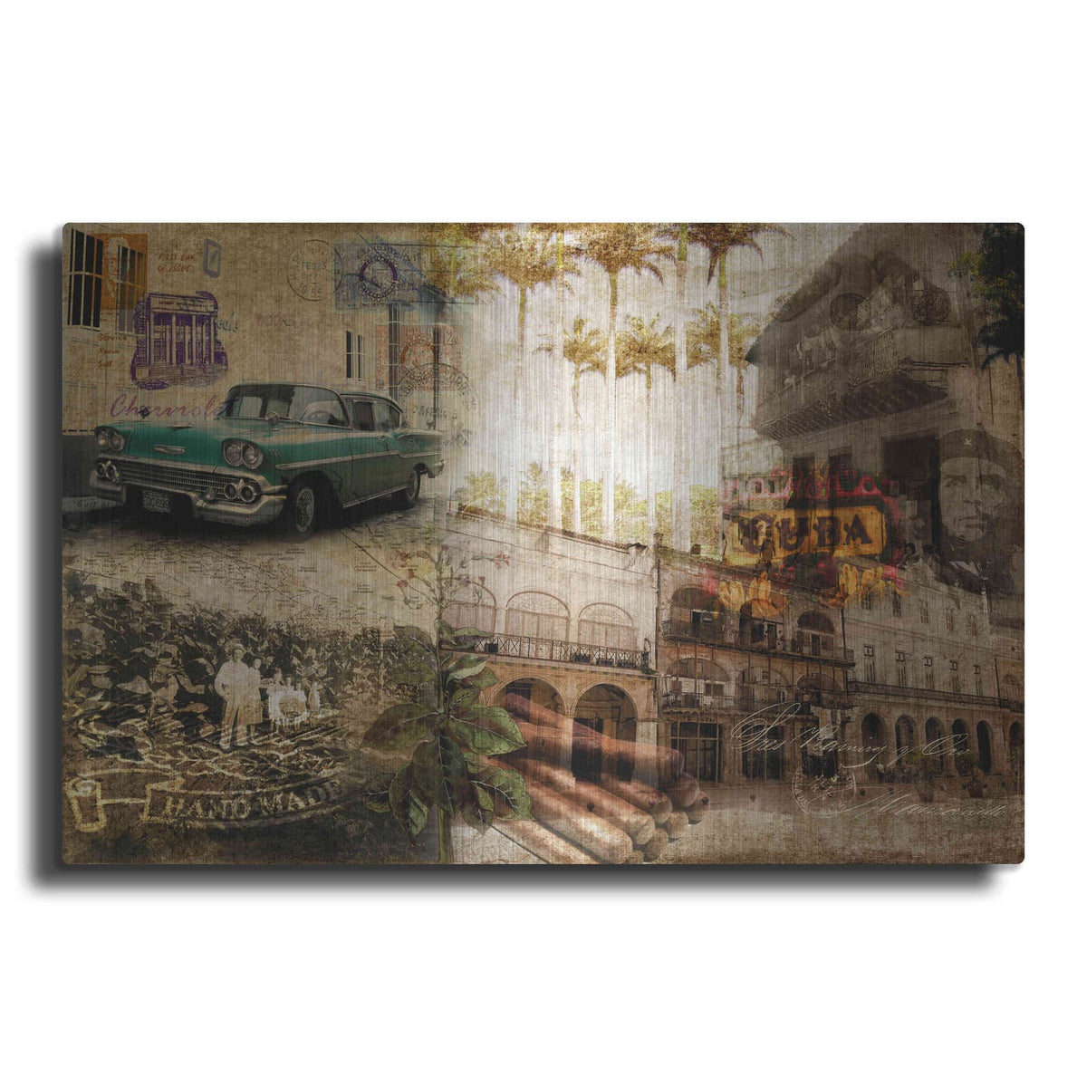 'Cuba' by GraphINC – Metal Wall Art