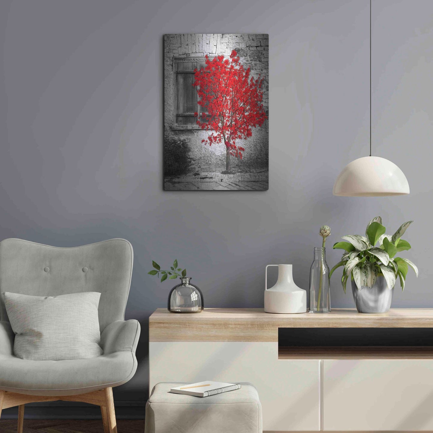 Luxe Metal Art 'Passion' Metal Wall Art,16x24