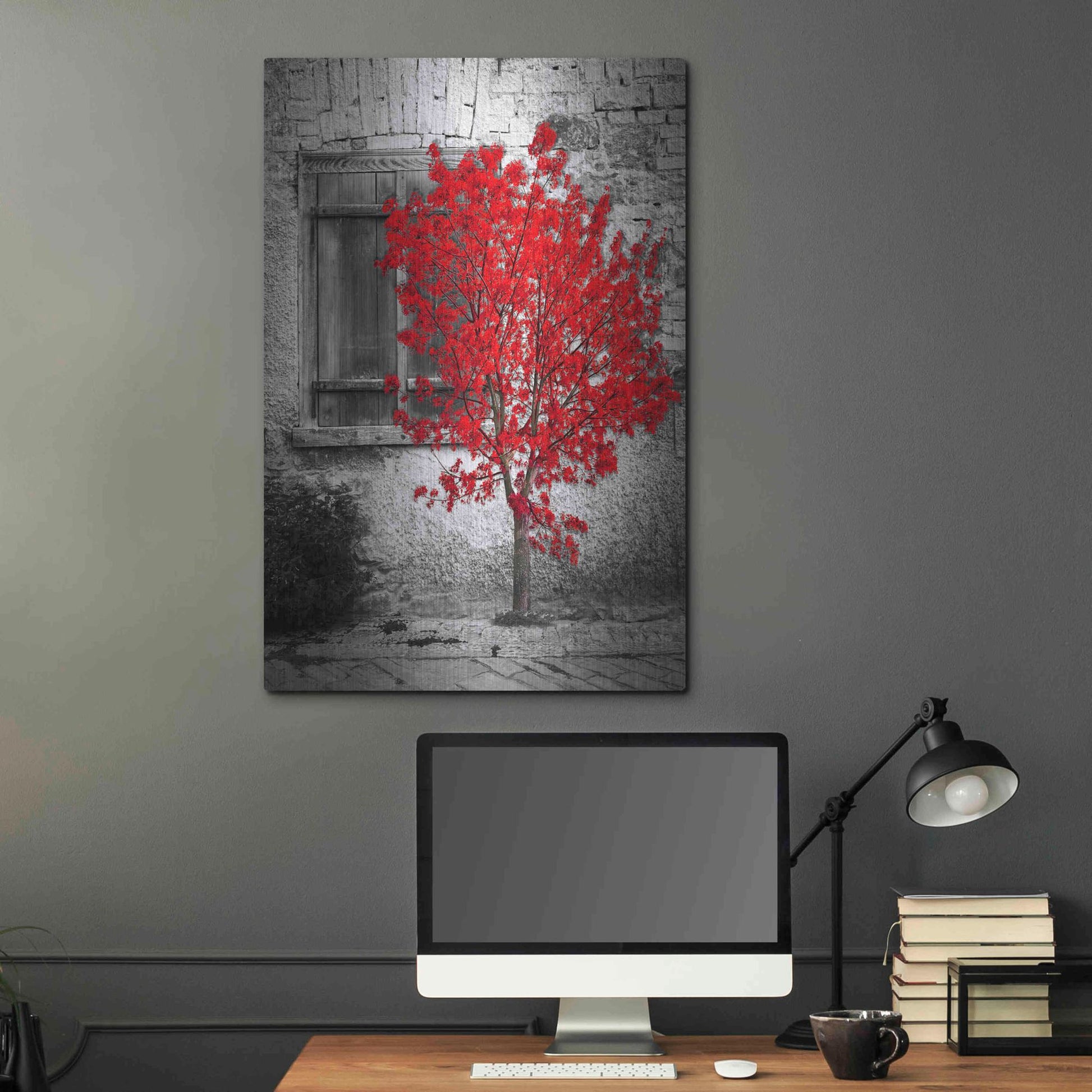 Luxe Metal Art 'Passion' Metal Wall Art,24x36