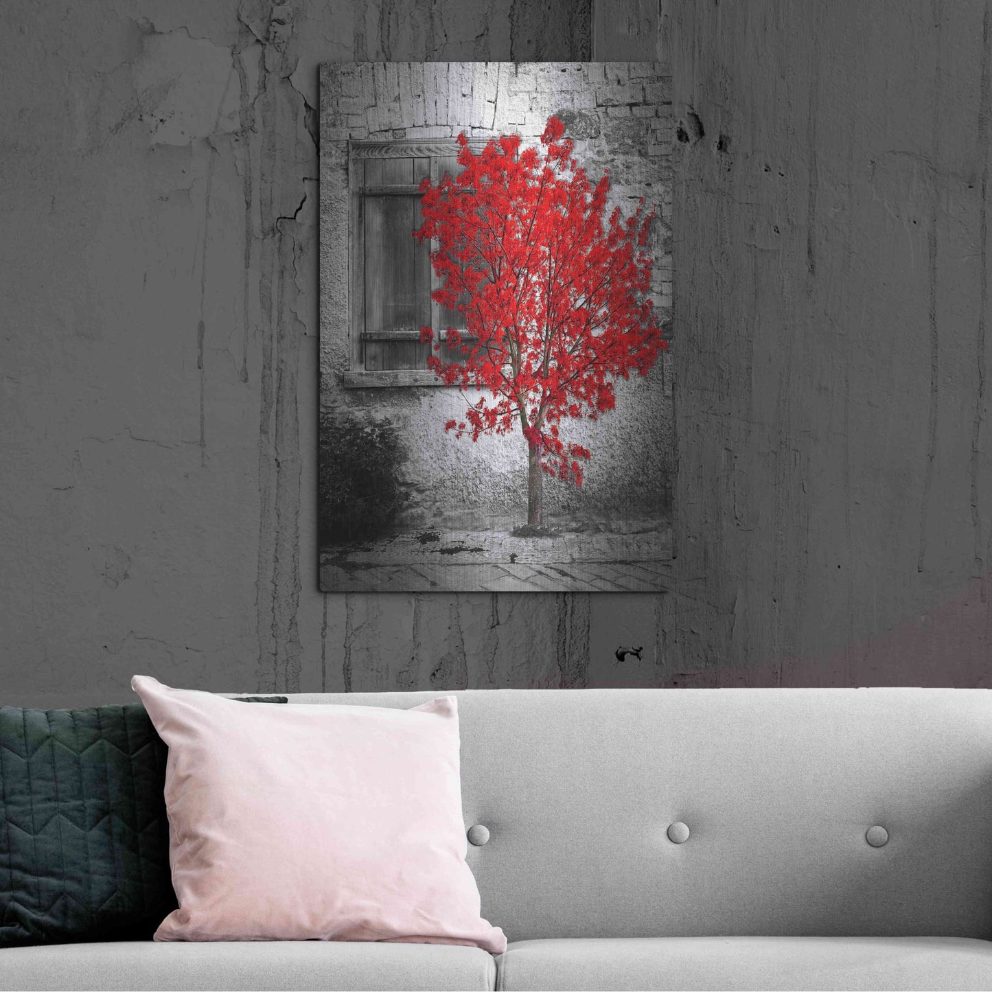 Luxe Metal Art 'Passion' Metal Wall Art,24x36