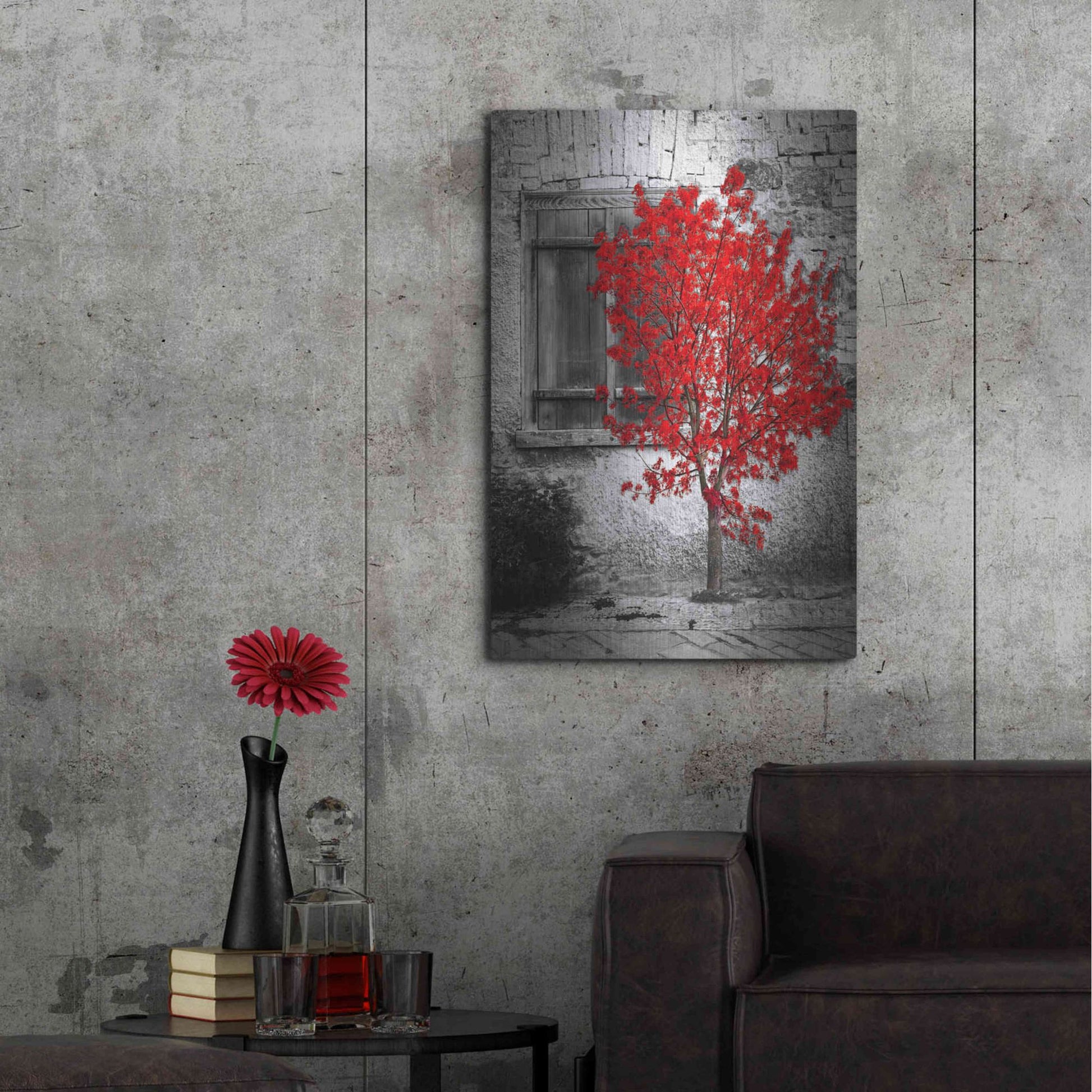 Luxe Metal Art 'Passion' Metal Wall Art,24x36