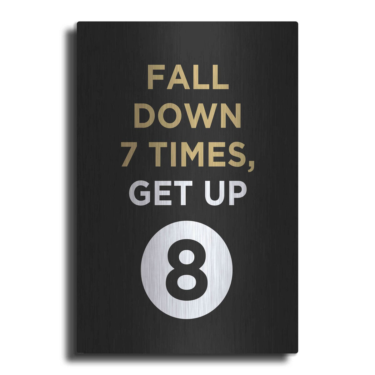 'Fall Down' by GraphINC – Metal Wall Art