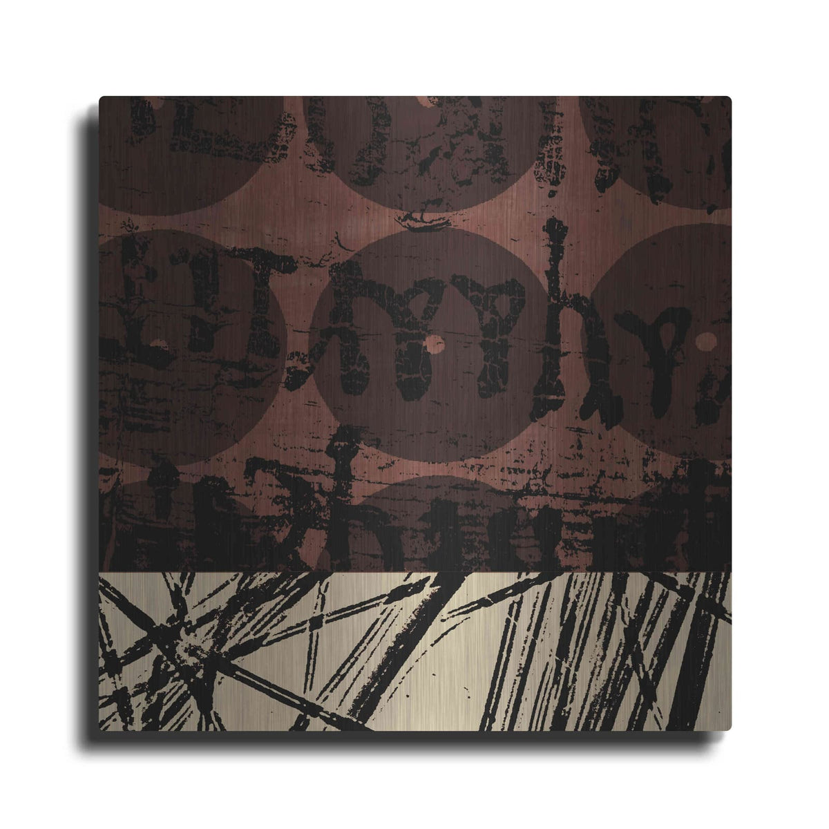 'Fibers 1' by GraphINC – Metal Wall Art
