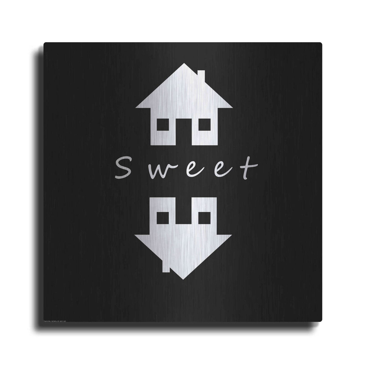 'Home Sweet Home' by GraphINC – Metal Wall Art