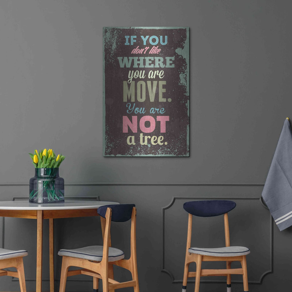 'If You Don’t Like' by GraphINC – Metal Wall Art, 24x36 room view