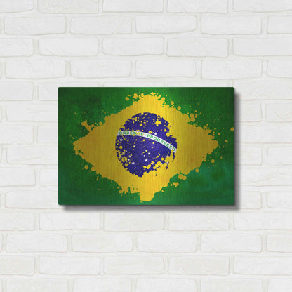 Luxe Metal Art 'Brazil' Metal Wall Art,24x16