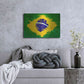 Luxe Metal Art 'Brazil' Metal Wall Art,36x24