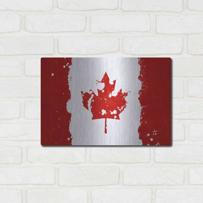 Luxe Metal Art 'Canada' Metal Wall Art,16x12