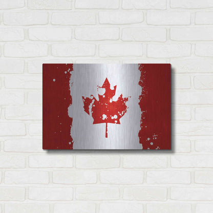 Luxe Metal Art 'Canada' Metal Wall Art,24x16