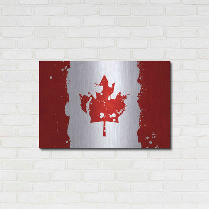 Luxe Metal Art 'Canada' Metal Wall Art,36x24