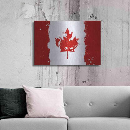 Luxe Metal Art 'Canada' Metal Wall Art,36x24