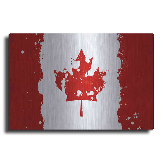 Luxe Metal Art 'Canada' Metal Wall Art