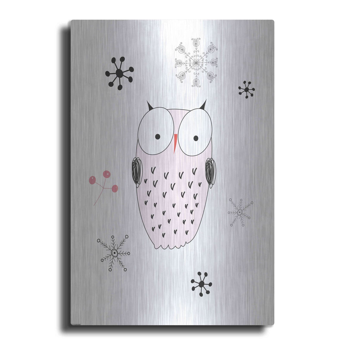 'Owl III' by GraphINC – Metal Wall Art