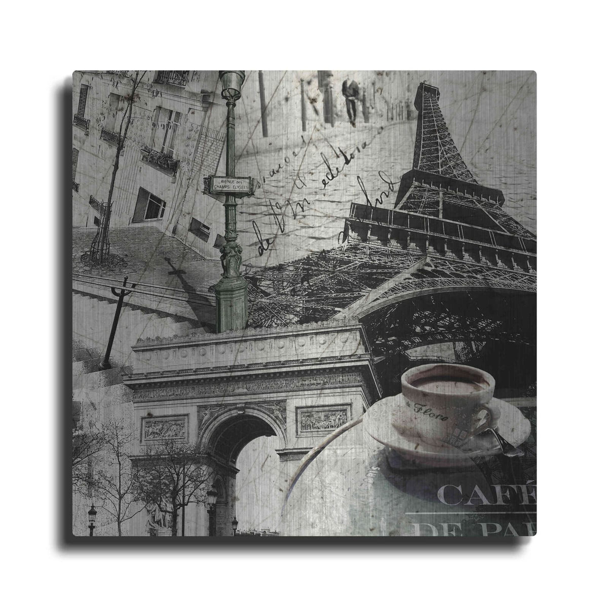 'Paris' by GraphINC – Metal Wall Art