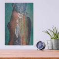 'Red Hair' by GraphINC – Metal Wall Art, 12x16 room view