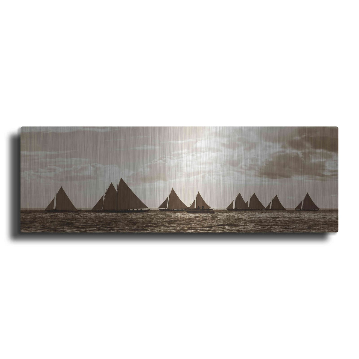 'Sailboats' by GraphINC – Metal Wall Art