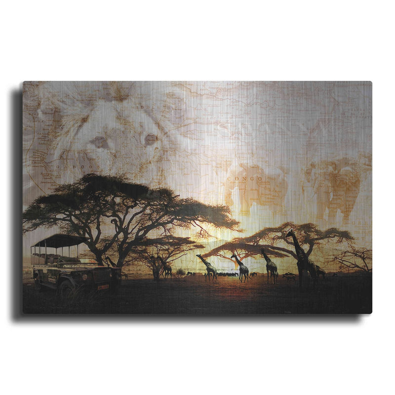 'Savanna' by GraphINC – Metal Wall Art