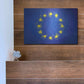 Luxe Metal Art 'European Union' Metal Wall Art,16x12