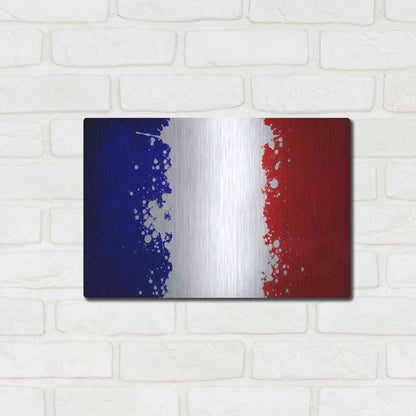 Luxe Metal Art 'France' Metal Wall Art,16x12