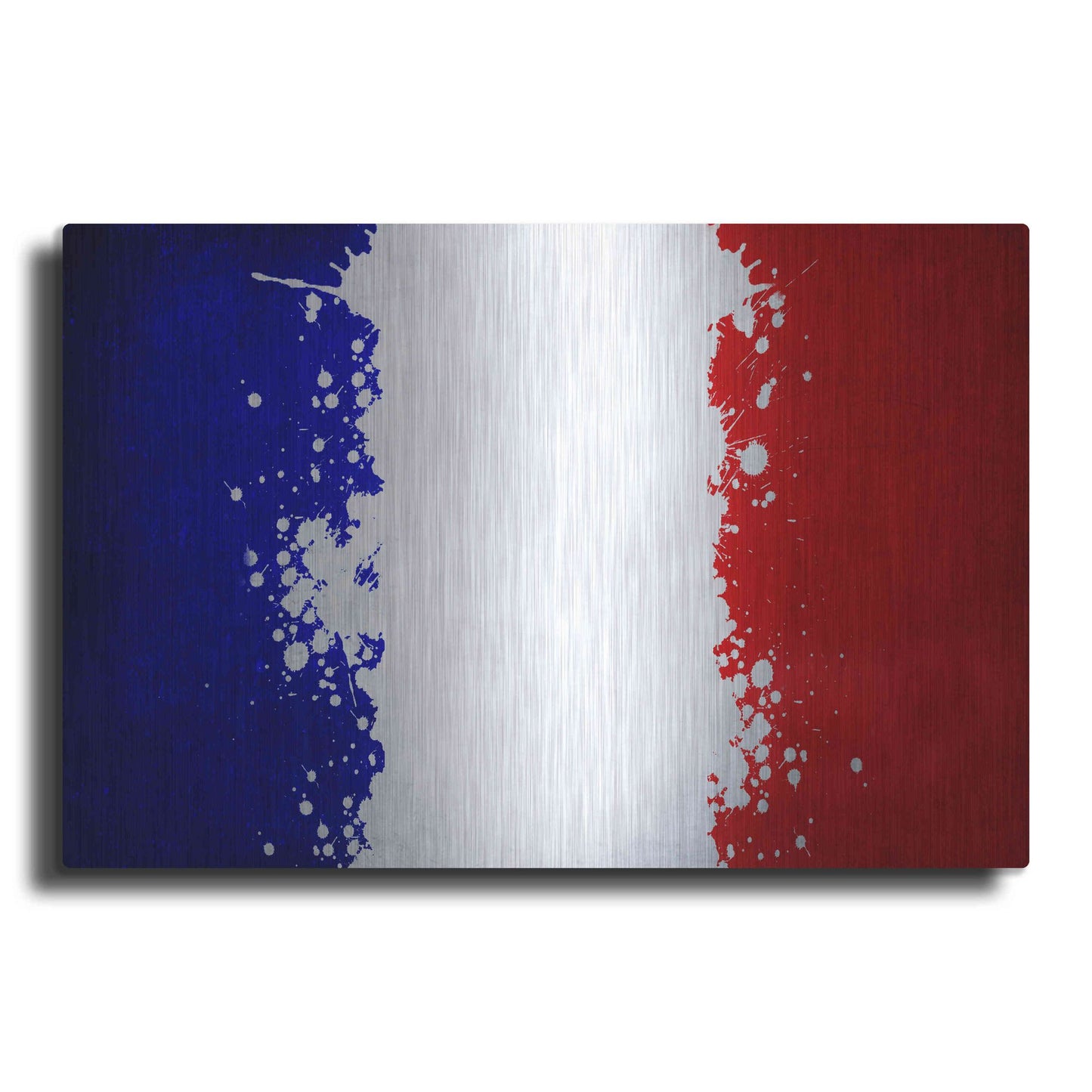 Luxe Metal Art 'France' Metal Wall Art