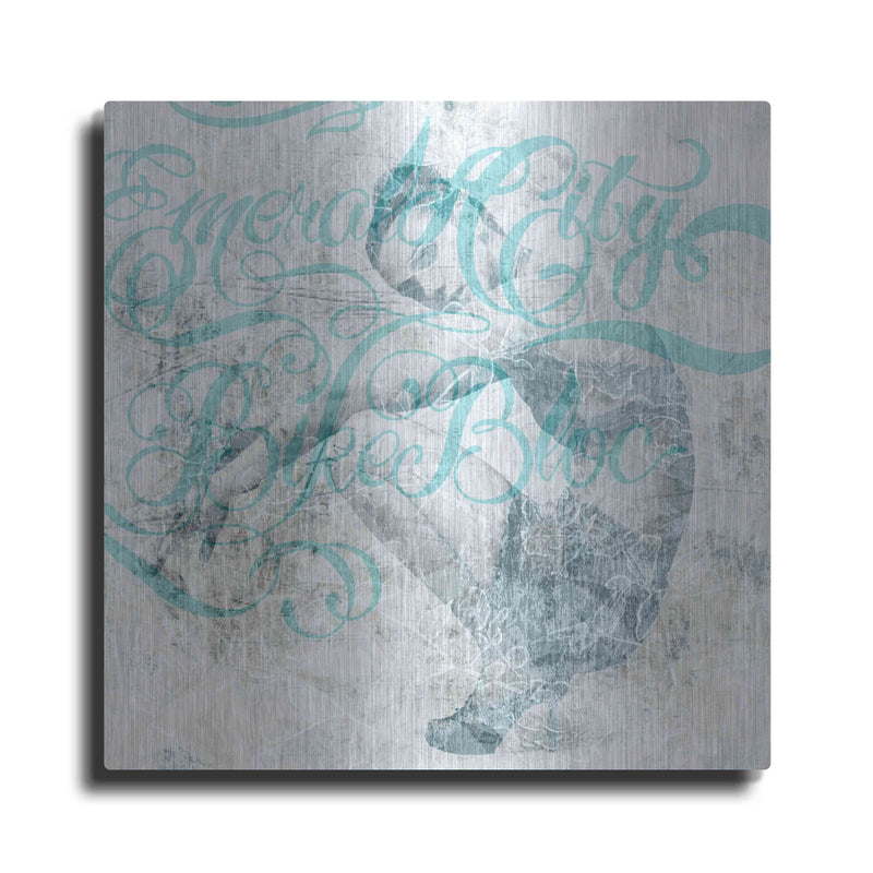 'What’s Up' by GraphINC – Metal Wall Art