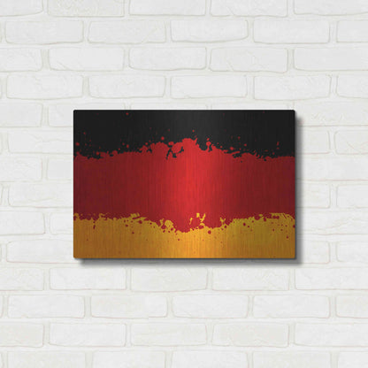 Luxe Metal Art 'Germany' Metal Wall Art,24x16