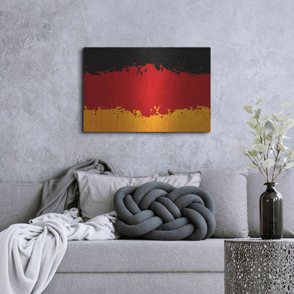 Luxe Metal Art 'Germany' Metal Wall Art,36x24