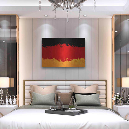 Luxe Metal Art 'Germany' Metal Wall Art,36x24