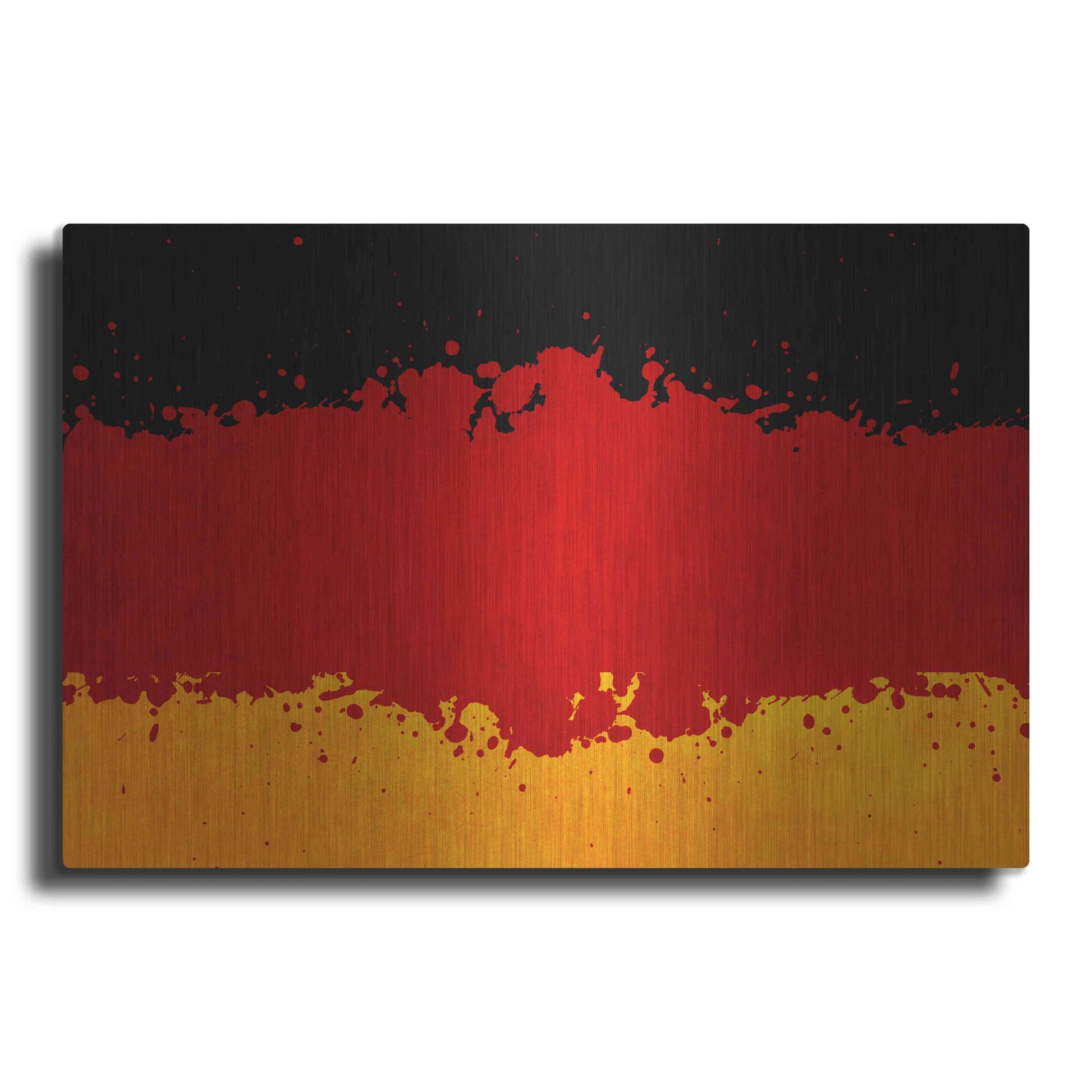 Luxe Metal Art 'Germany' Metal Wall Art