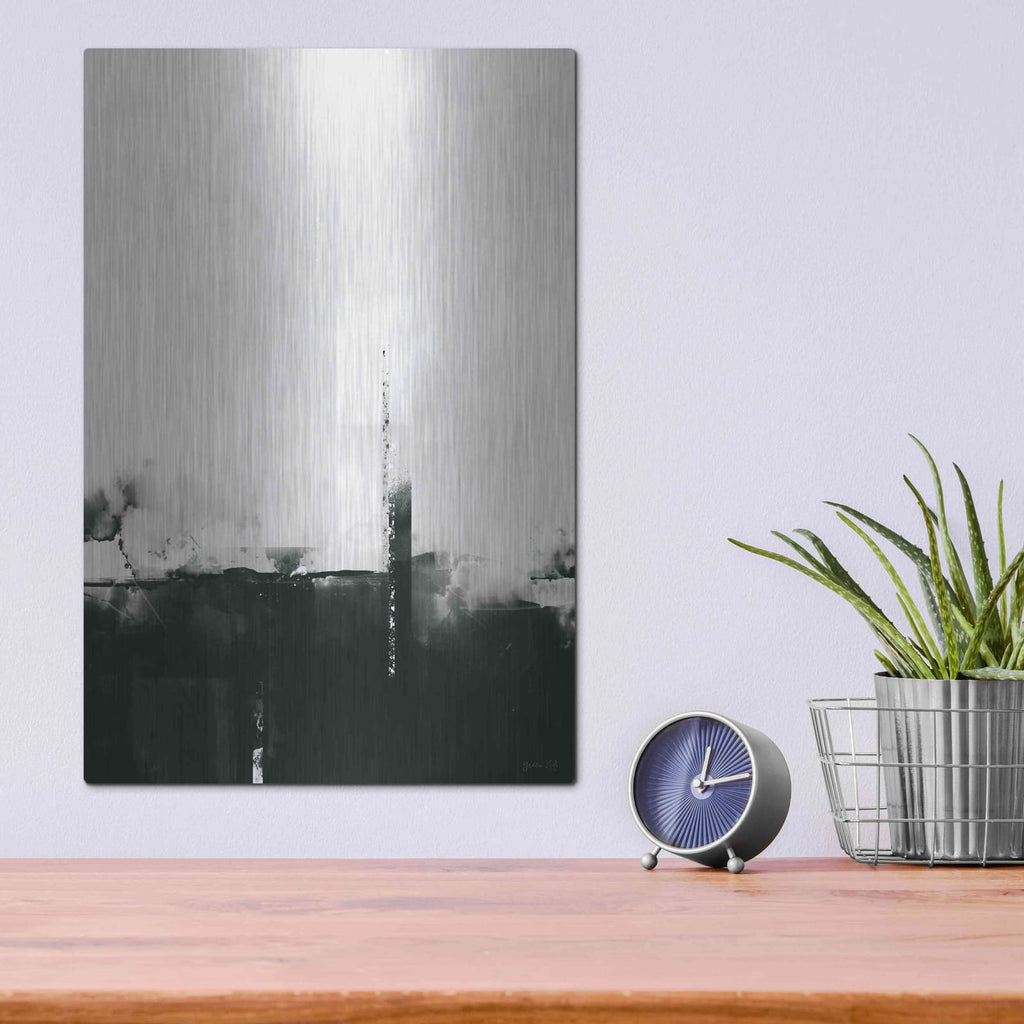 'Big Smoke' by Green Lili – Metal Wall Art, 12x16 room view