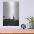 'Big Smoke' by Green Lili – Metal Wall Art, 12x16 room view