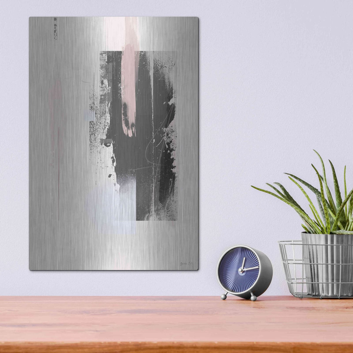 'Free Spirit' by Green Lili – Metal Wall Art, 12x16 room view
