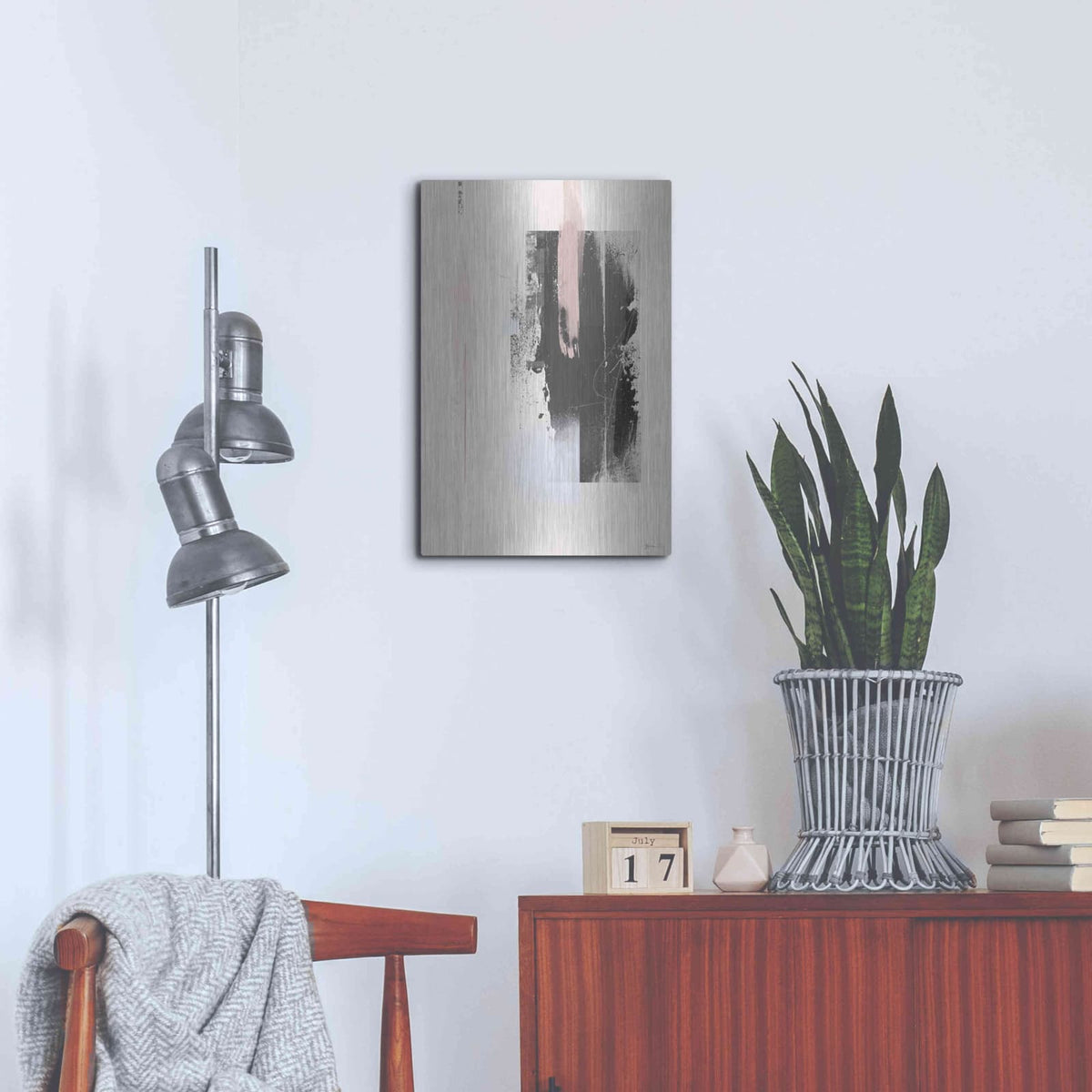 'Free Spirit' by Green Lili – Metal Wall Art, 16x24 room view