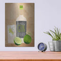 'Gin O’Clock' by Green Lili – Metal Wall Art, 12x16 room view