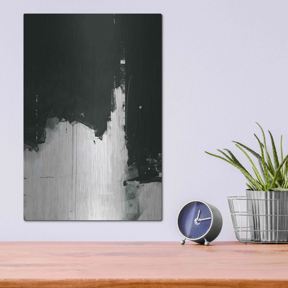 'Nightfall' by Green Lili – Metal Wall Art, 12x16 room view