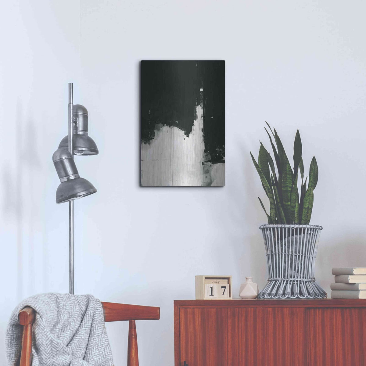 'Nightfall' by Green Lili – Metal Wall Art, 16x24 room view