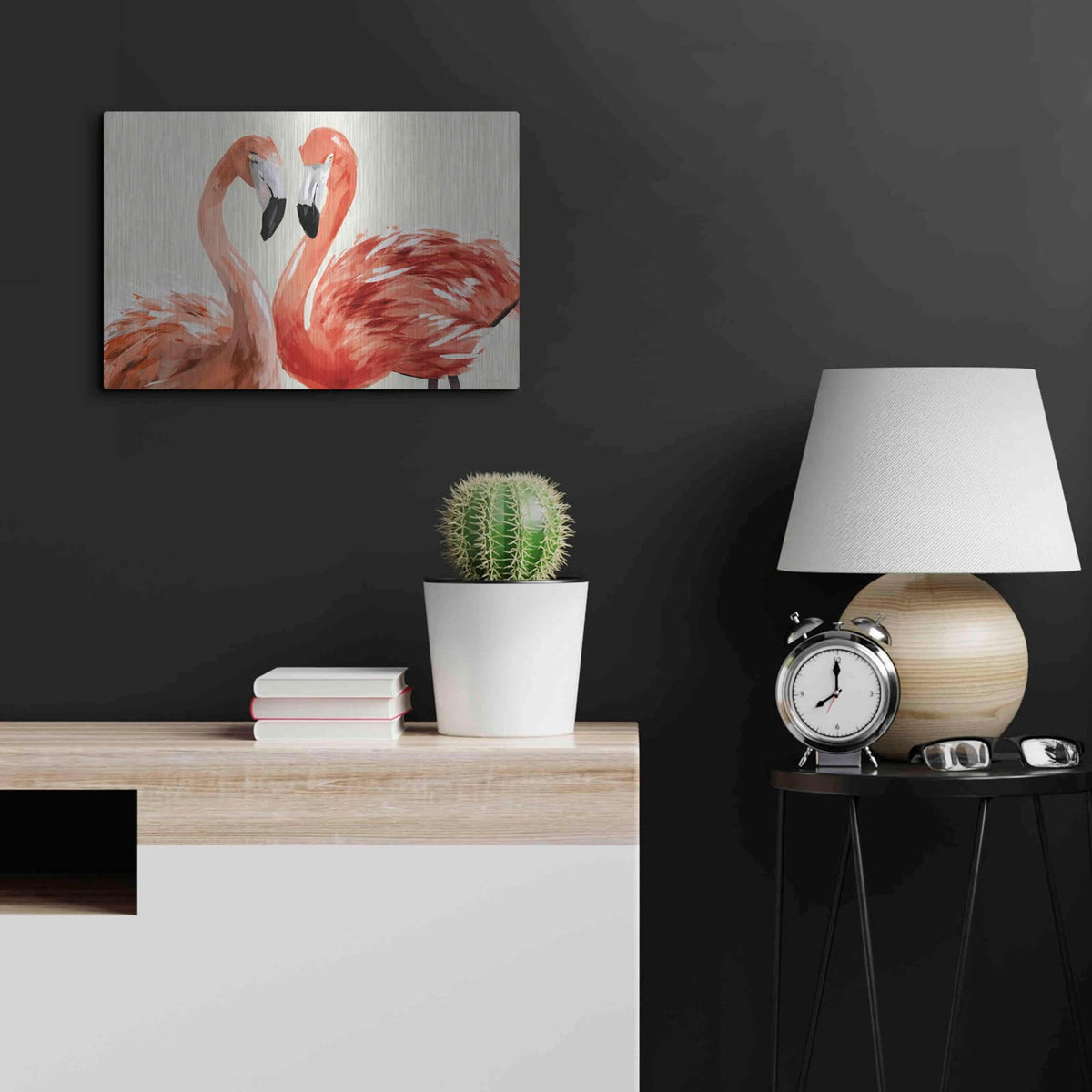 'Strike a Pose' by Green Lili – Metal Wall Art, 24x16 room view