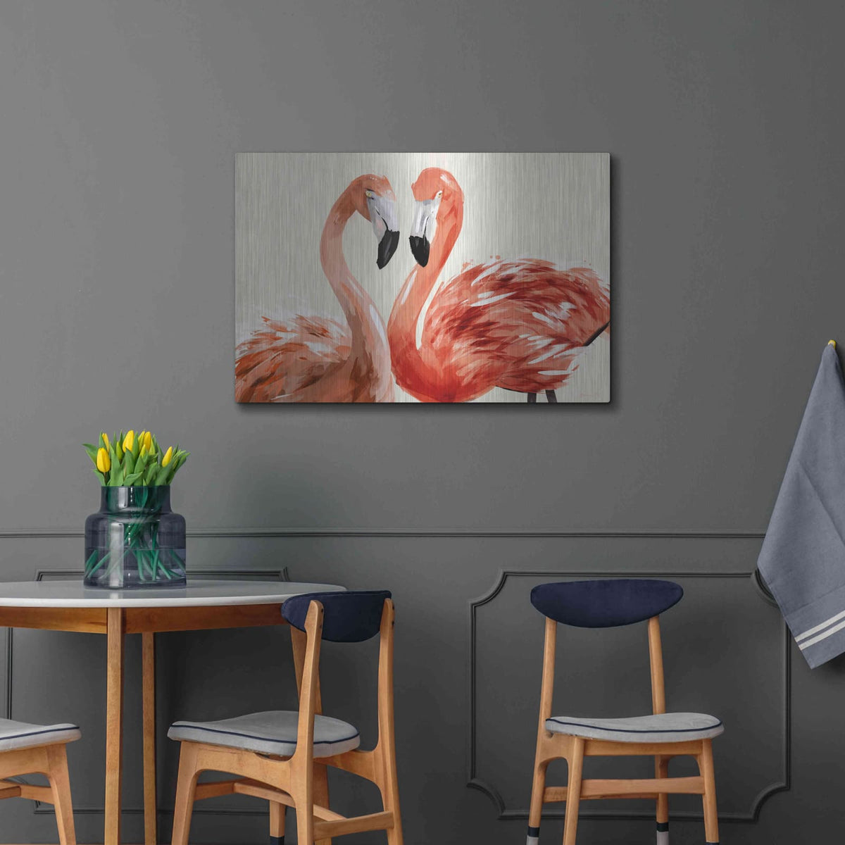 'Strike a Pose' by Green Lili – Metal Wall Art, 36x24 room view