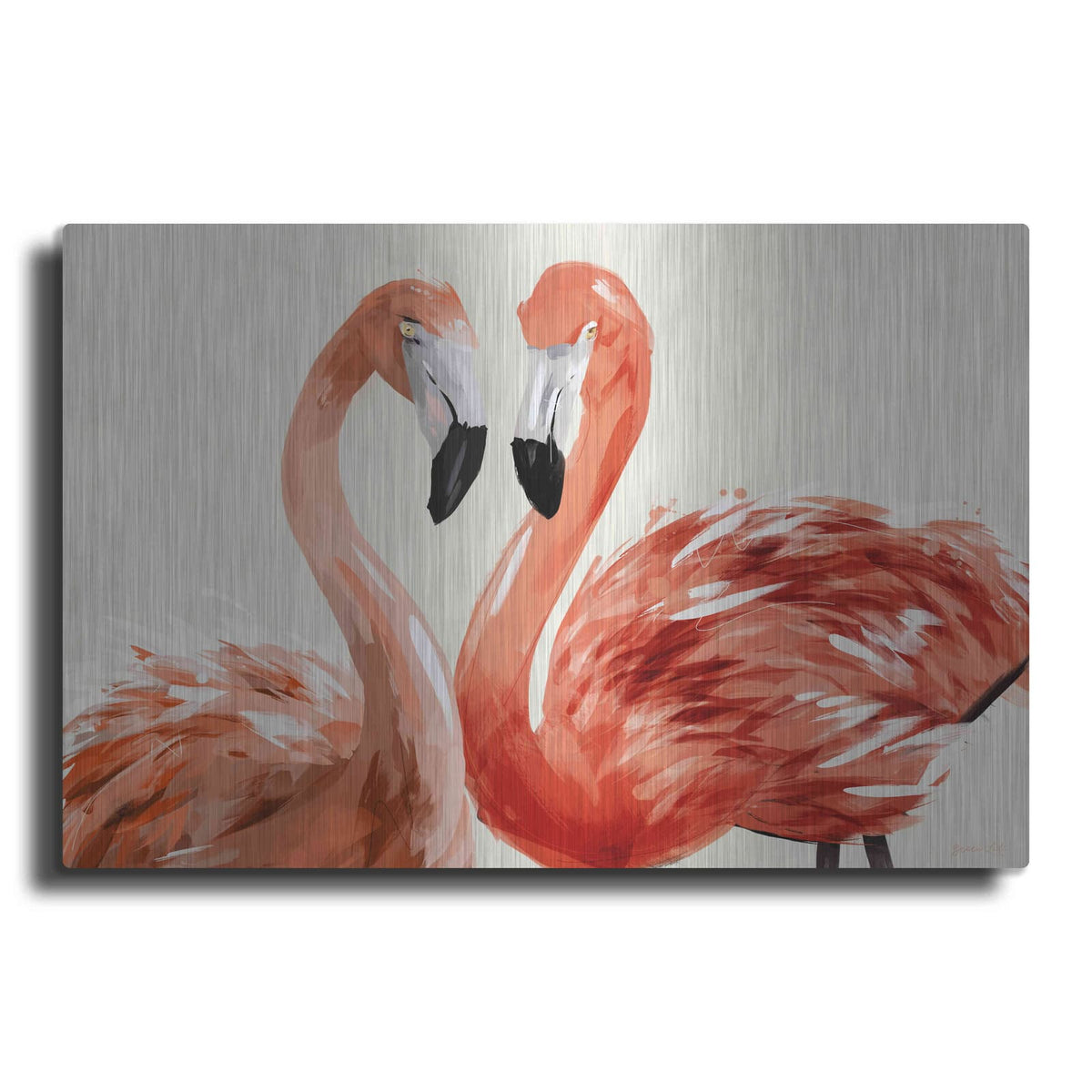 'Strike a Pose' by Green Lili – Metal Wall Art