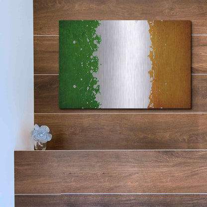 Luxe Metal Art 'Ireland' Metal Wall Art,16x12