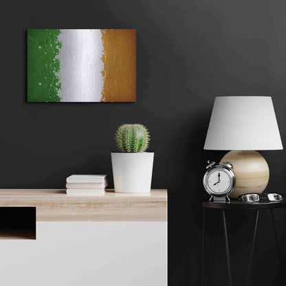Luxe Metal Art 'Ireland' Metal Wall Art,24x16