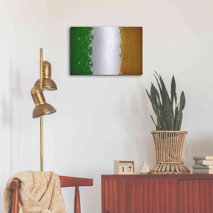 Luxe Metal Art 'Ireland' Metal Wall Art,24x16