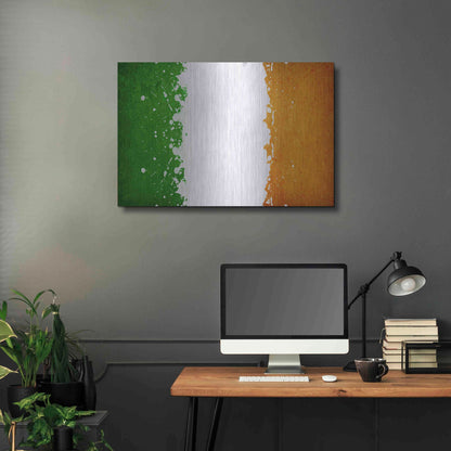Luxe Metal Art 'Ireland' Metal Wall Art,36x24