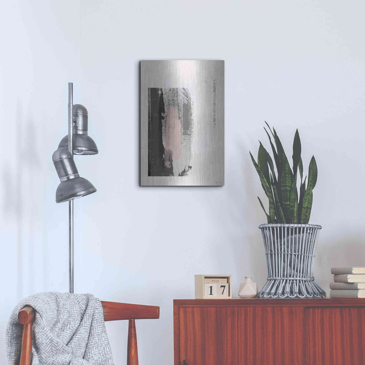 'Way Out' by Green Lili – Metal Wall Art, 16x24 room view