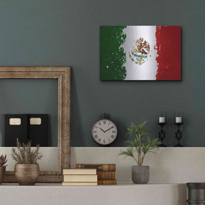 Luxe Metal Art 'Mexico' Metal Wall Art,16x12