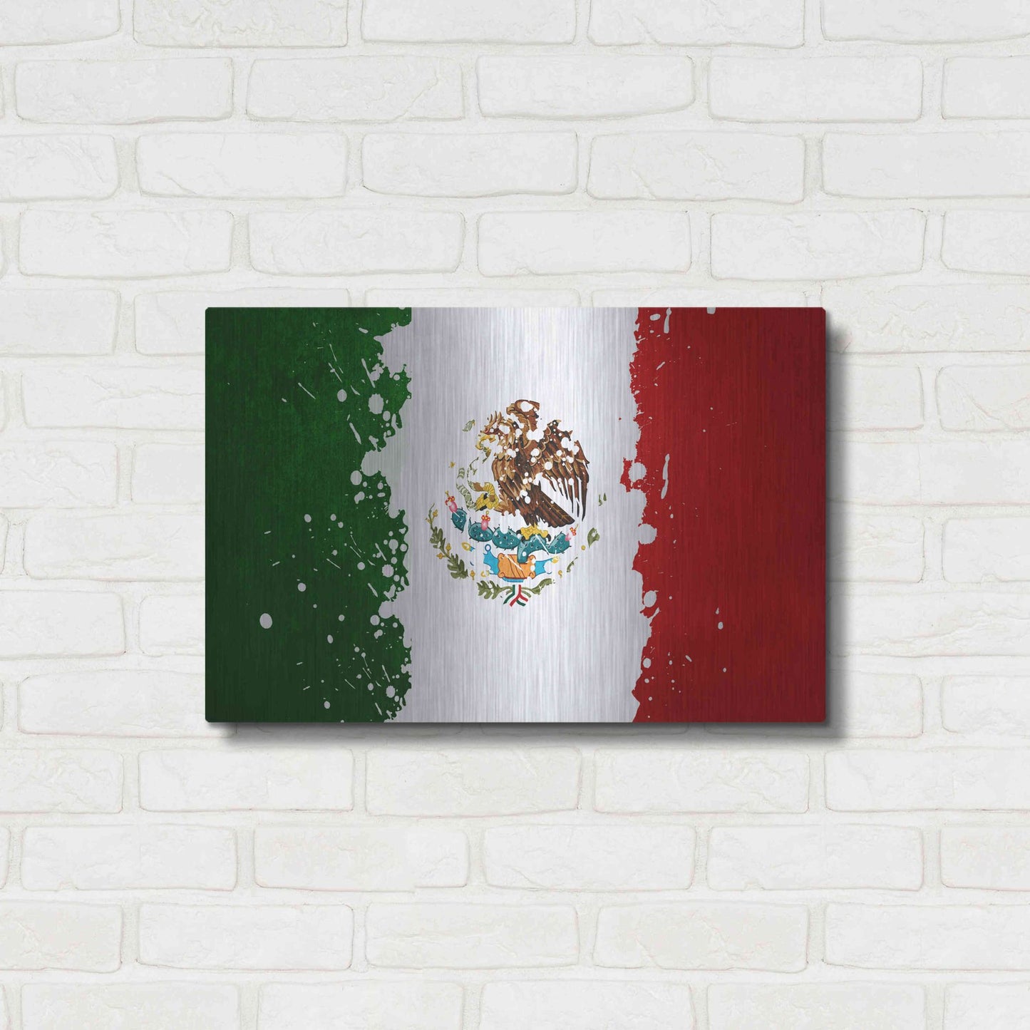 Luxe Metal Art 'Mexico' Metal Wall Art,24x16