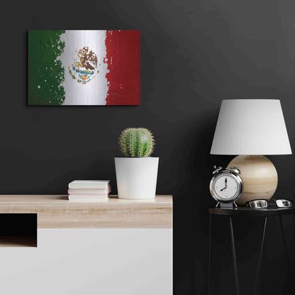 Luxe Metal Art 'Mexico' Metal Wall Art,24x16