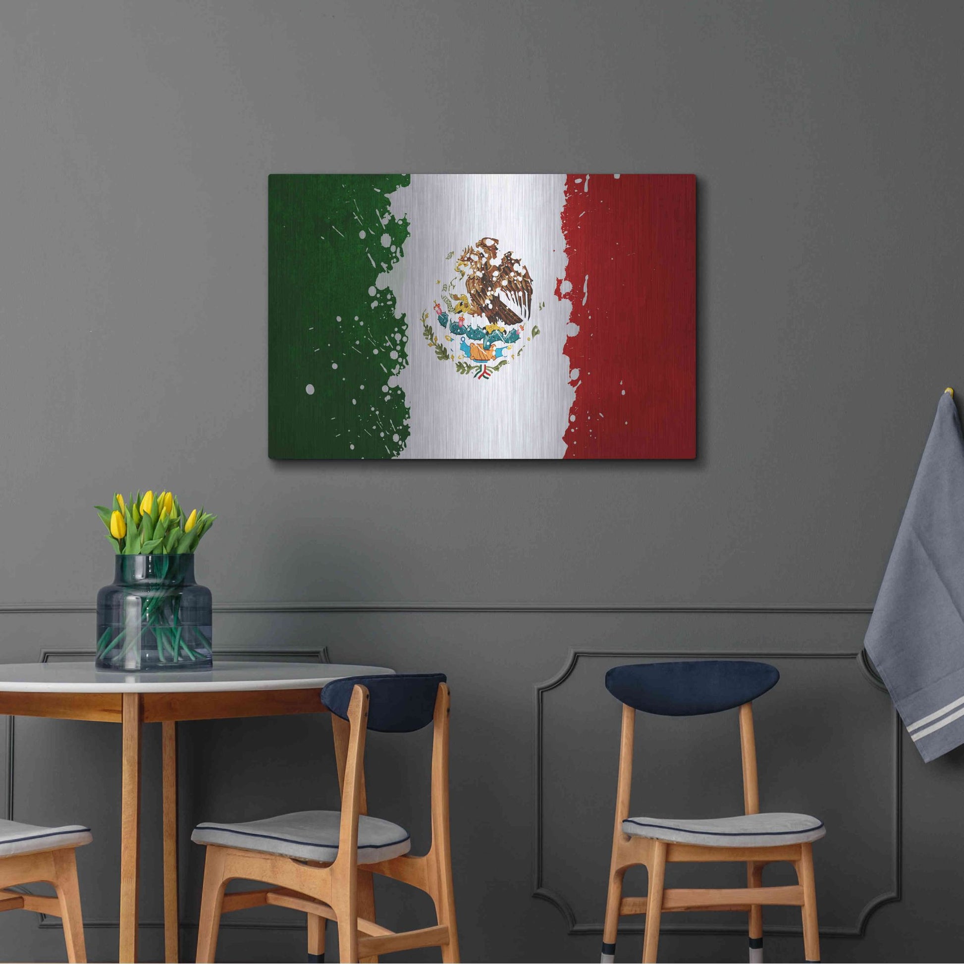 Luxe Metal Art 'Mexico' Metal Wall Art,36x24