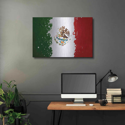 Luxe Metal Art 'Mexico' Metal Wall Art,36x24